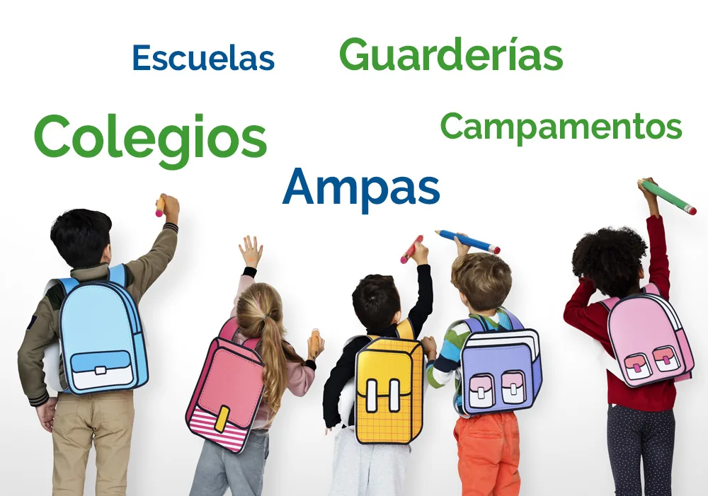 Colaboración de Piojitos Fuera con colegios y AMPAs